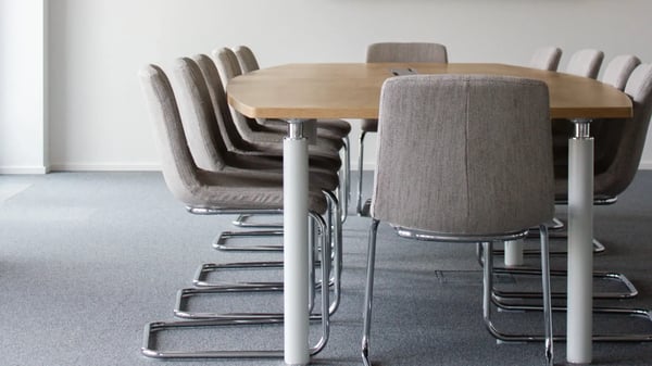 Reused carpet tiles in Law Firm